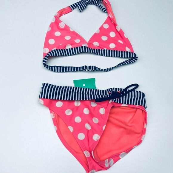 Breaking Waves 2 piece bathing suit size 8 - Picture 2 of 3